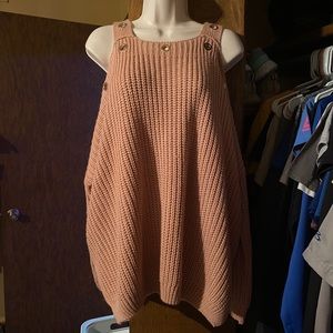 Elan Peep Shoulder Sweater